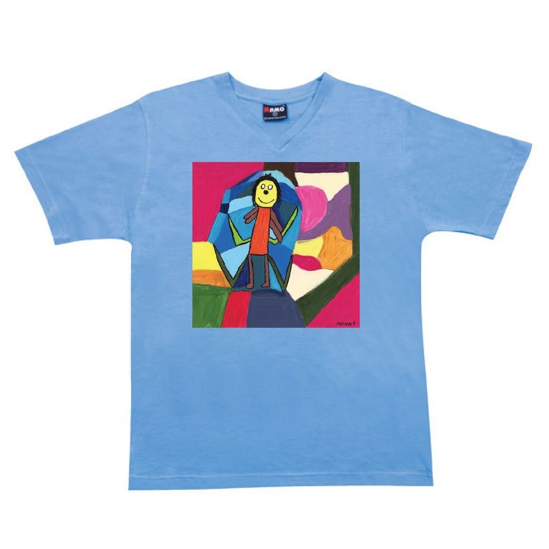 Blue-Krusher--V-Neck-TShirt-_1