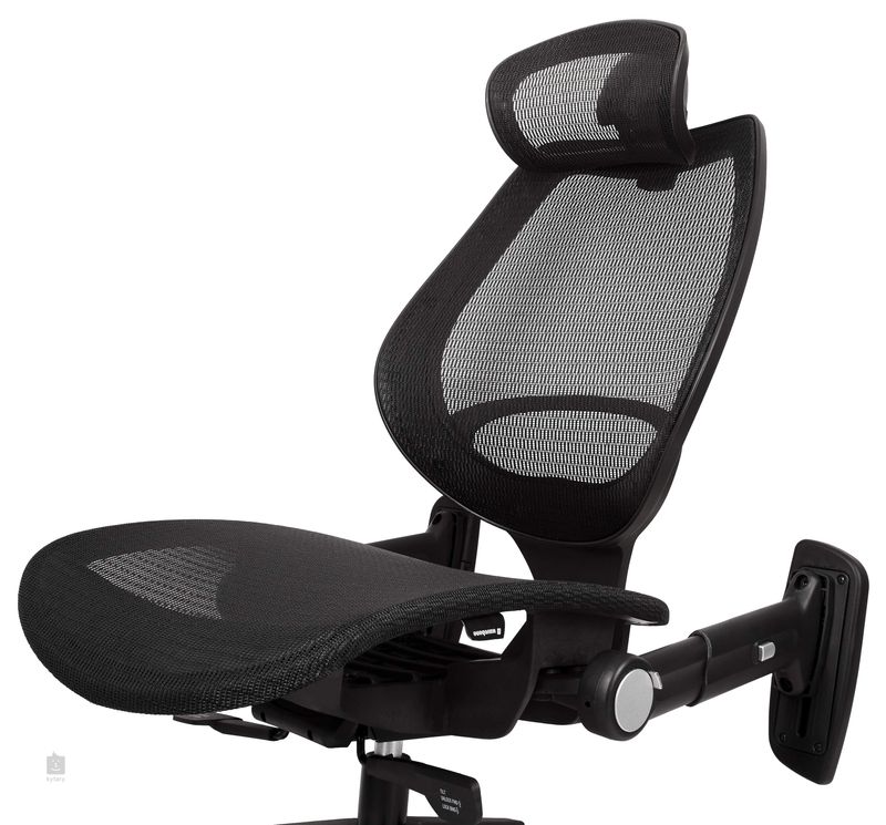 Wavebone Voyager II Ergonomic Studio Chair with Mesh Seat and Back - Chooze