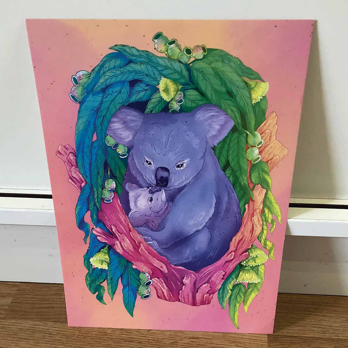 Koala Etch Art Piece Chooze