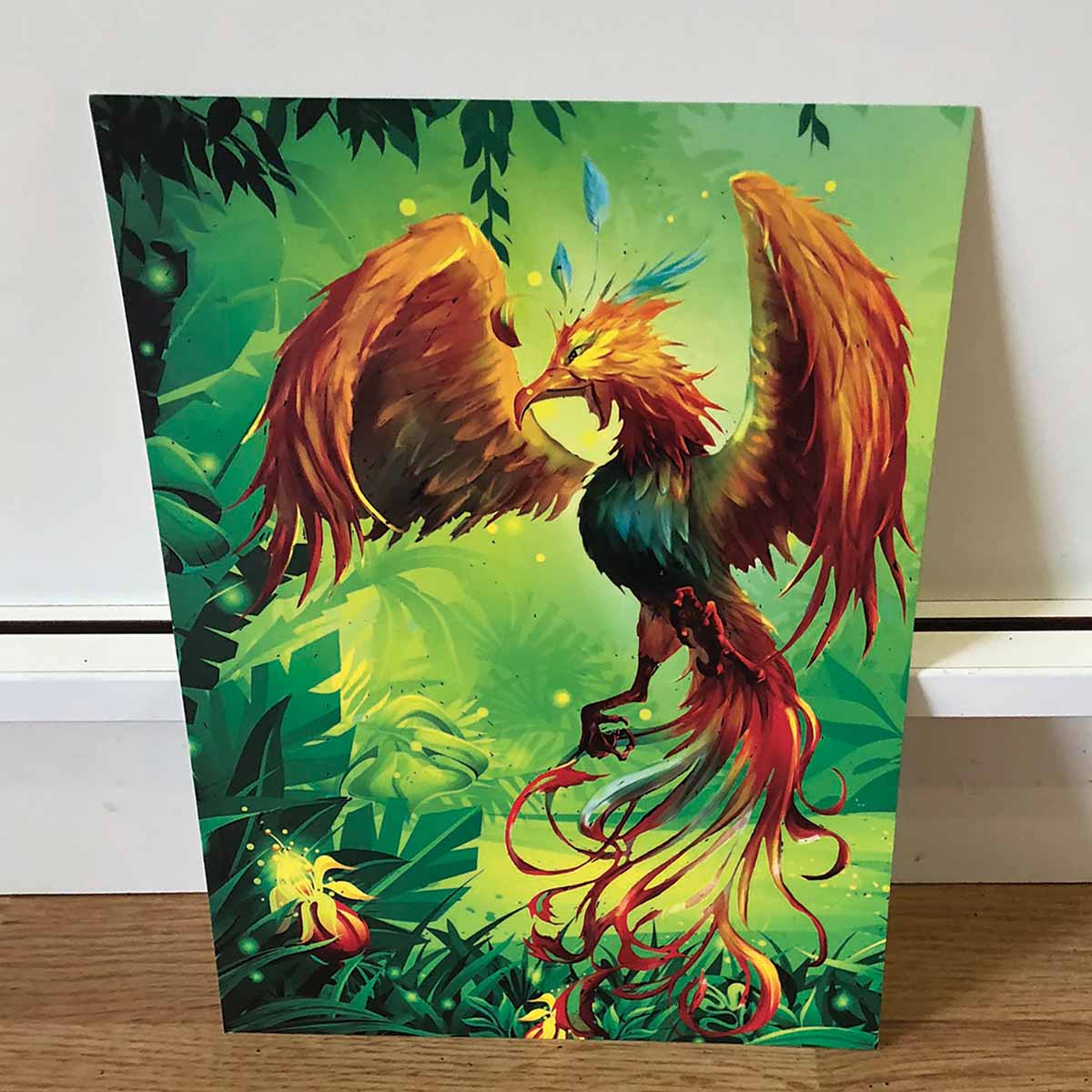 Phoenix Etch Art Piece Chooze