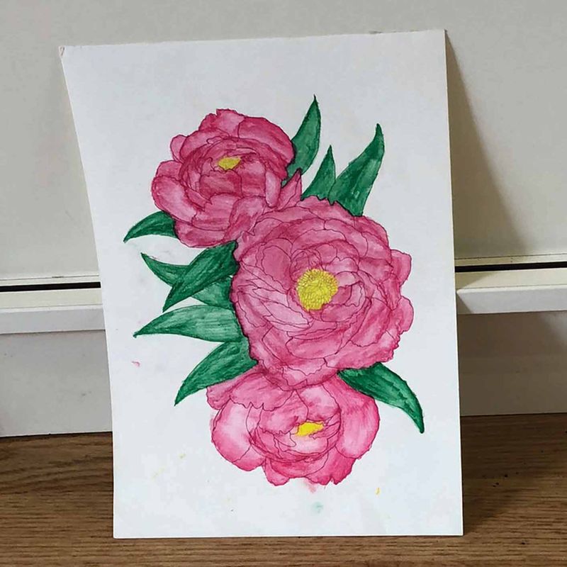 Pink-Roses-Water-Colour-Piece_1