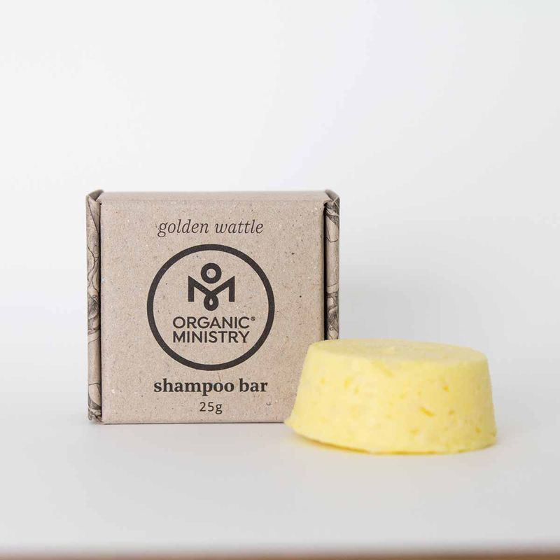 Organic Ministry Golden Wattle Shampoo Bar Chooze
