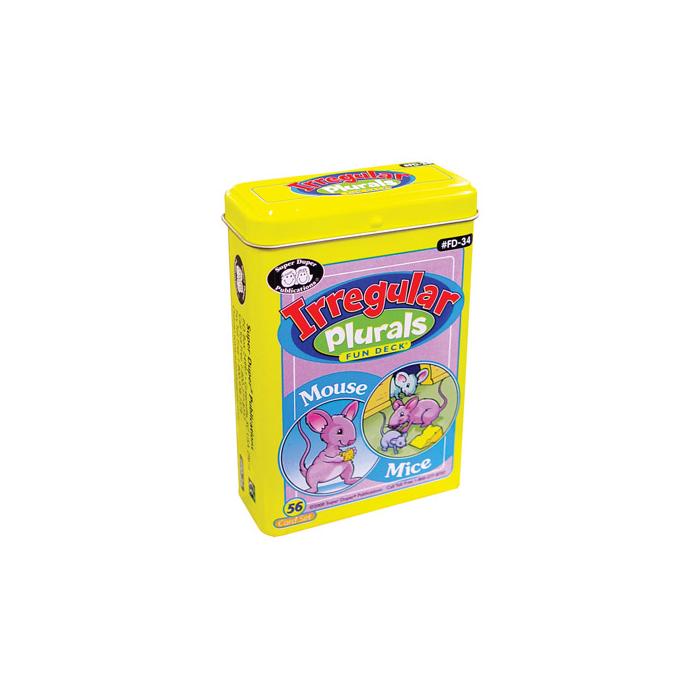 Irregular Plurals Fun Deck Chooze