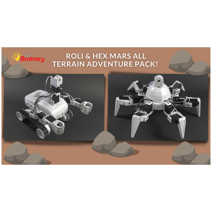 EZ Robot Mars All Terrain Adventure Pack Chooze