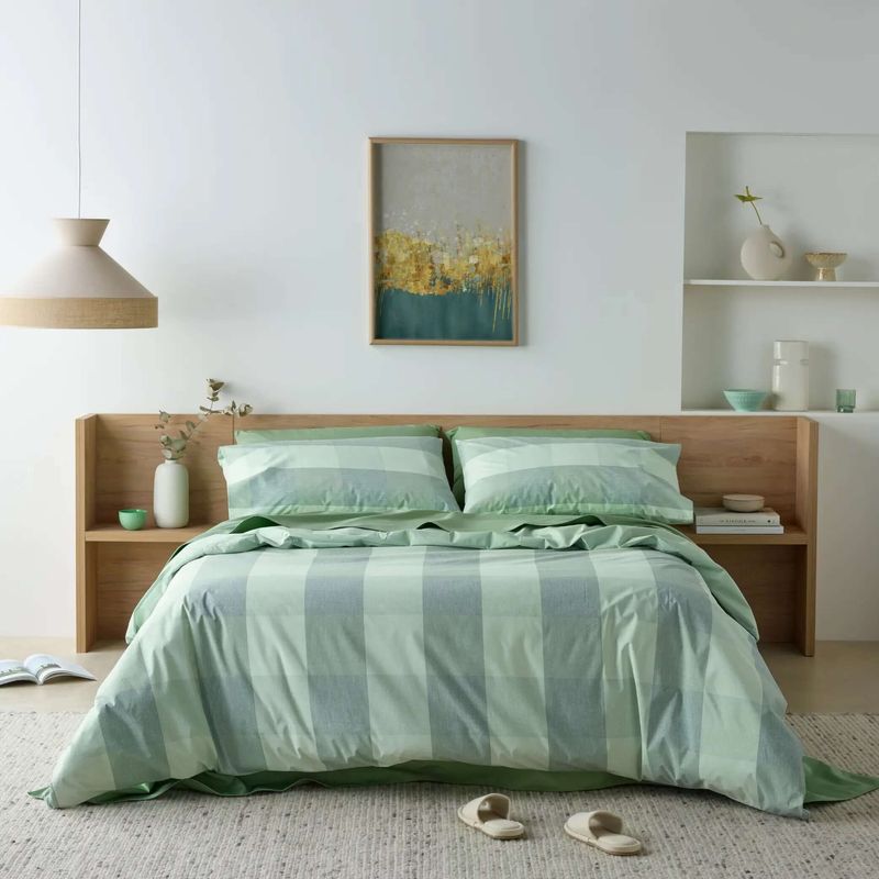 Waterproof-Quilt-Cover-Set-Checkered-Green.webp