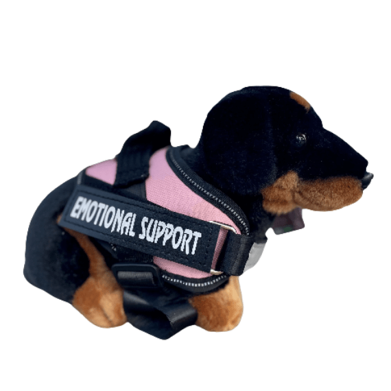 Dachshund_Dog_living_nature_plush_dog_pink_essa_gear.png